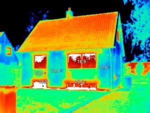 Termografering för att upptäcka energiläckage