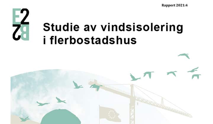 Påtaglig energibesparing med vindsisolering i flerbostadshus visar ny forskningsstudie