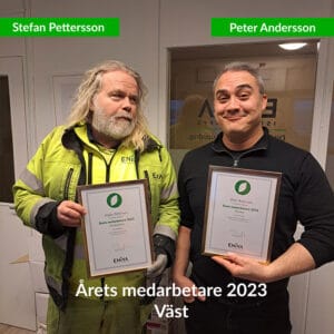 Årets medarbetare region Väst