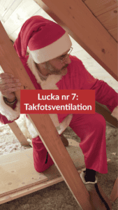 Julkalender lucka 7: Takfotsventilation